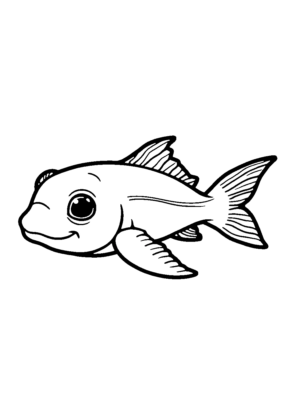 Disegno di una tartaruga marina che nuota con pinne distese da colorare